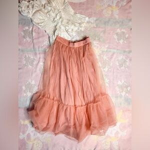 NWT Fabrik Tulle Maxi Skirt Size S/M